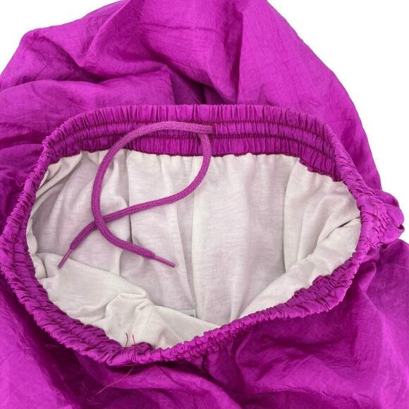 Vintage 80’s 90’s Santolina Bay Running Pants Fuchsia Nylon Medium - Picture 7 of 9